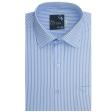 Stripes Blue Shirt : Business