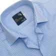 Stripes Blue Shirt : Business