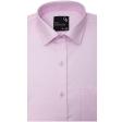 Self Design Pink Shirt : Business