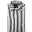 Stripes Dark Gray Shirt : Business