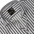 Stripes Dark Gray Shirt : Business