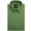 Stripes Dark Green Shirt : Business