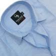 Plain Blue Shirt : Business