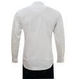 Self Design White Shirt : Business
