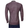 Checks Maroon Shirt : Business