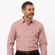Checks Peach Shirt : Business