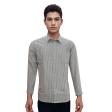 Stripes Gray Shirt : Business