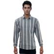 Stripes Light Blue Shirt : Business
