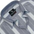 Stripes Light Blue Shirt : Business