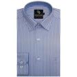 Stripes Dark Blue Shirt : Business