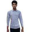 Stripes Dark Blue Shirt : Business