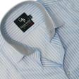 Stripes Light Blue Shirt : Business