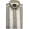 Stripes Brown Shirt : Business