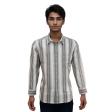 Stripes Gray Shirt : Business