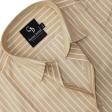 Stripes Fawn Shirt : Business