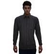 Stripes Brown Shirt : Business