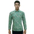 Print Green Shirt : Ditto