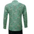 Print Green Shirt : Ditto