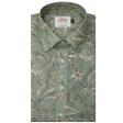 Print Green Shirt : Ditto