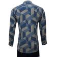 Print Blue Shirt : Ditto