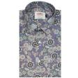 Print Blue Shirt : Ditto