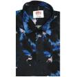 Print Navy Blue Shirt : Ditto