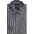 Stripes Dark Gray Shirt : Business