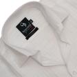 Self Design White Shirt : Business