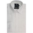 Self Design White Shirt : Business