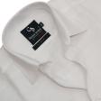 Self Design White Shirt : Business