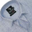 Plain Blue Shirt : Business