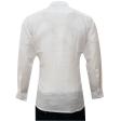 Self Design White Shirt : Business