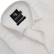 Self Design White Shirt : Business