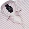 Stripes Peach Shirt : Business