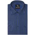 Stripes Blue Shirt : Business
