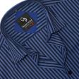 Stripes Blue Shirt : Business
