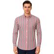 Stripes Red Shirt : Business