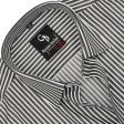 Stripes Gray Shirt : Business