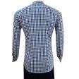 Checks Blue Shirt : Business