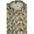 Print Khakhi Shirt : Slim
