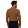 Plain Brown Shirt : Business