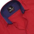 Plain Maroon Shirt : Business