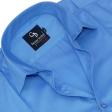 Plain Twlight Blue Shirt : Business