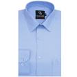 Self Design Blue Shirt : Business