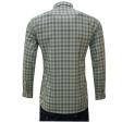 Checks Green Shirt : Business