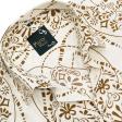 Print Cream Shirt : Party