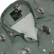 Print Green Shirt : Party