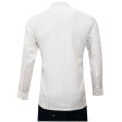 Self Design White Shirt : Business