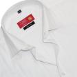 Self Design White Shirt : Business