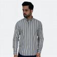 Stripes Dark Gray Shirt : Business